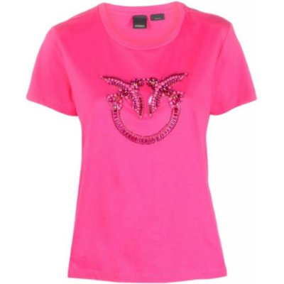 Pinko Quentin Love Birds T shirt W 100535A15D (186628) RED