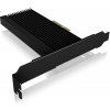 ICY BOX IB-PCI208-HS, PCIe Erweiterungskarte mit Kühlkörper, M.2 NVMe SSD zu PCIe 4.0 x4 1 port Radič M.2 PCIe x4; 60830