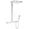 Hansgrohe Rainmaker Select - Sprchová souprava Showerpipe 460 3jet, bílá/chrom 27106400