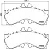 Sada brzdových platničiek kotúčovej brzdy BREMBO P 83 180