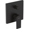 Hansgrohe Vernis Shape - Vaňová batéria pod omietku, čierna matná 71468670
