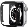 AppleKing ochranné puzdro s tvrdeným sklom pre Apple Watch 41mm - čierne - možnosť vrátiť tovar ZADARMO do 30tich dní