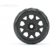 Jetko EX King Cobra LP Belted 3.8 Black Wheel MAXX 17mm (2) (JK1602CB)