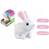 Teddies Králik Ben skákajúci plyš/plast 16x17cm na batérie so zvukom