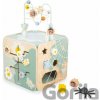 Janod Sweet Cocoon didaktická kocka s motorickým labyrintom MultiActivity Záhrada