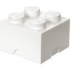 LEGO® Úložný box 25 x 25 x 18 cm biela