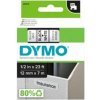 Samolepiaca páska Dymo D1 12 mm biela/čierna