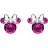 Disney Trblietavé strieborné náušnice kôstky Minnie Mouse ES00028SOCTL.CS