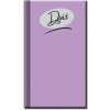 Mini diár A6 COLORS fialový 2026
