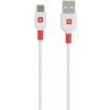 Nabíjací kábel, USB A USB C, 1,2 m, SKROSS, biely