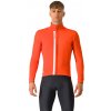 Castelli Entrata Jacket, Brilliant orange/ Silver Veľkosť: M Pánska cyklistická bunda do chladných dní