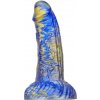 Dildo Fantasy Gentax 16 x 5 cm Blue-Gold - gb45126
