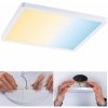 Paulmann LED panel Areo hranatý biely 23cm - 93048