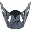 ALPINESTARS šilt pre prilby SUPERTECH S-M10 META čierny/sivý matný