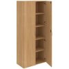 Hobis Policová skriňa Drive, zámok, 80x185x42 cm, dub/dub