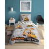 Obliečky bavlnené, Veľká stavba, 140 x 200cm + 70 x 80 cm
