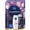 Nivea Glamorous sprchový gél 250 ml + antiperspirant 150 ml + Creme 30 ml