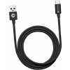 Forcell C398 USB > USB-C, 3A, 1m, černý