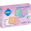 Coblo Magnetická stavebnica Brick 12 dielov – Pastel D-COBLO12-L/P