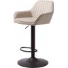 Barová stolička Unique Furniture NOLAN béžová látka 50830000