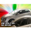 VW Golf VII 5-dverí 2012-2019 (predné) - deflektory Heko