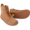 Zimné Barefoot Topánky Flexi Nens Serraje – Taupe Veľkosť: 30