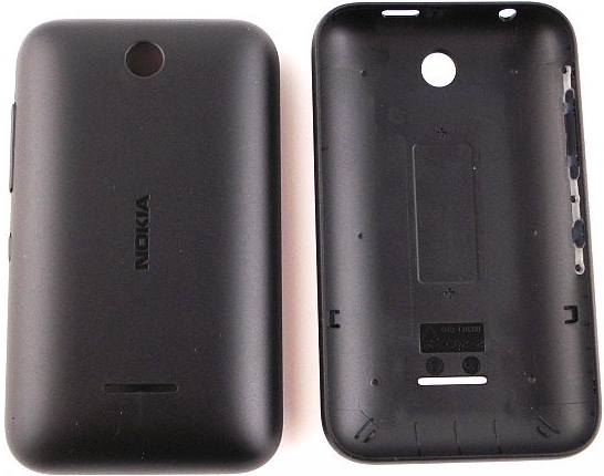 Kryt Nokia Asha 230 zadný čierny