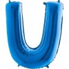 Nafukovací balónik písmeno U modré 102 cm - Grabo