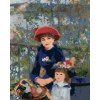 Diamondi Diamantové maľovanie - DVE SESTRY NA TERASE (PIERRE-AUGUSTE RENOIR) Rámovanie: vypnuté plátno na rám, Rozmer: 40x50 cm