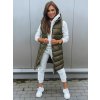 Dámska vesta DStreet šedá | kaki S DStreet 5904056279234