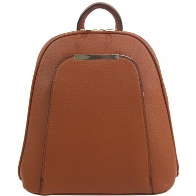 Elegantný menší dámsky batôžtek kabelka hnedá