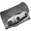 Sablio Deka Nissan GTR 35 Šedý - 150x120 cm