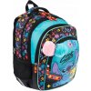 Školský viac-komorový batoh Lilo a Stitch St. Majewski viacfarebný, zelený 22 l