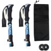 MG Nordic Walking trekingové palice 34 -127 cm, modré