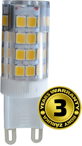 Solight žiarovka LED G9 3,5W biela teplá
