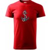 Námornícka kotva - Klasické pánske tričko vyššej gramáže - 3XL ( Červená )