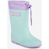 Detské gumové čižmy COQUI RAINY COLLAR Lt. Mint/Lt. Lila 35