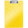 Podložka na psaní se zakrývací deskou Leitz WOW, A4, žlutá