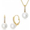 SOFIA zlatý set s perlami ZODLP316610XL1+ZODLE/P312210XL1
