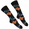 ponožky Ozzy Osbourne - Logos & Bats - ROCK OFF - OZZSCK02MB
