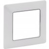 Legrand Valena Life - 1-násobný rámček (biely/chróm) 754031
