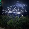 Solárne vianočné dekoratívne svetlo ohňostroj, Firework, 2ks, rôzne farby na výber Farba: Studená biela