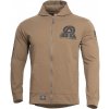 Pentagon mikina na zips Agis Instructor Zero 165g/m2 coyote
