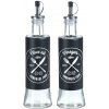 Excellent Houseware Sklenená fľaša na olej/ocot Morgan 300 ml sada 2ks