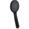 Deante Arnika, okrúhla ručná sprchová hlavica 3-funkčná, čierna, NQA_N51S