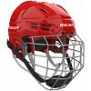Bauer Re-Akt 55 Combo SR seniorská prilba - Senior, L, červená, 58-63cm