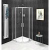 Gelco SIGMA SIMPLY štvrťkruhová sprchová zástena 800x800mm, R550, číre sklo GS5580