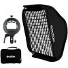 Godox skladací softbox s voštinou a držiakom pre externý blesk 60x60cm