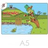 Omaľovánka A5 Vodníci