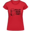 Dámske Tričko Gildan Toto je moje Pivné Tričko Červená Dámske